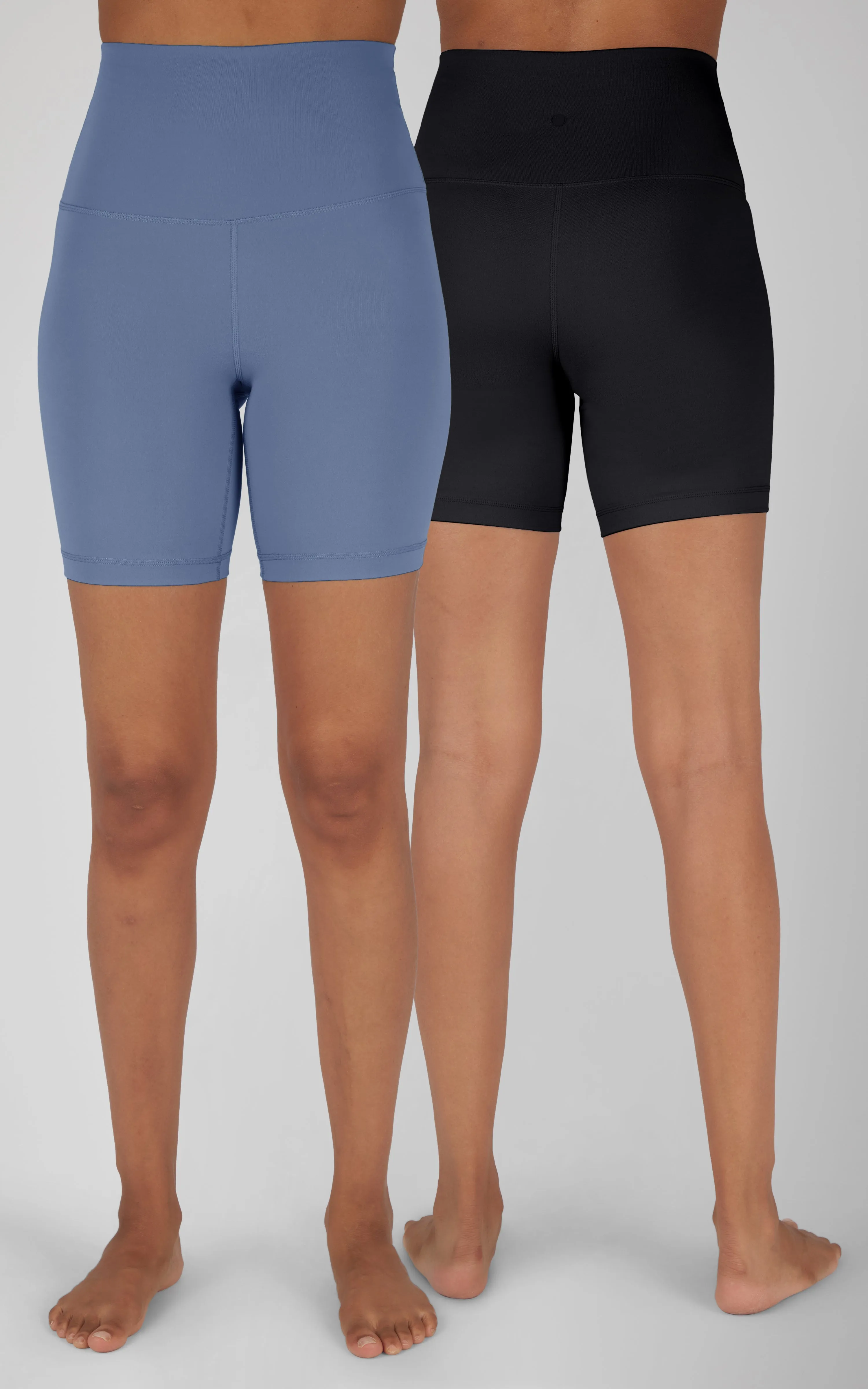 2 Pack Lux 7" Super High Waist Bike Short