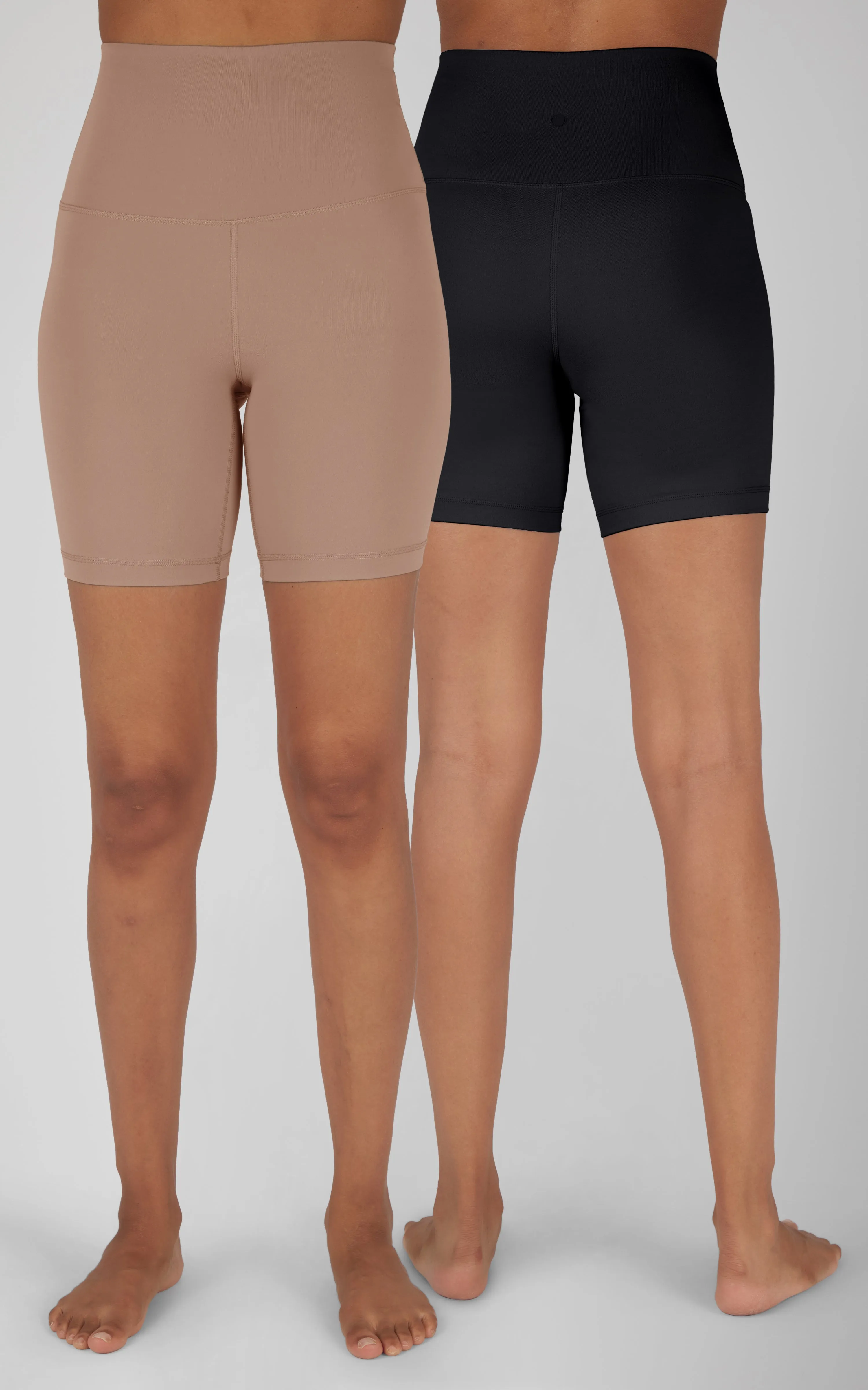 2 Pack Lux 7" Super High Waist Bike Short