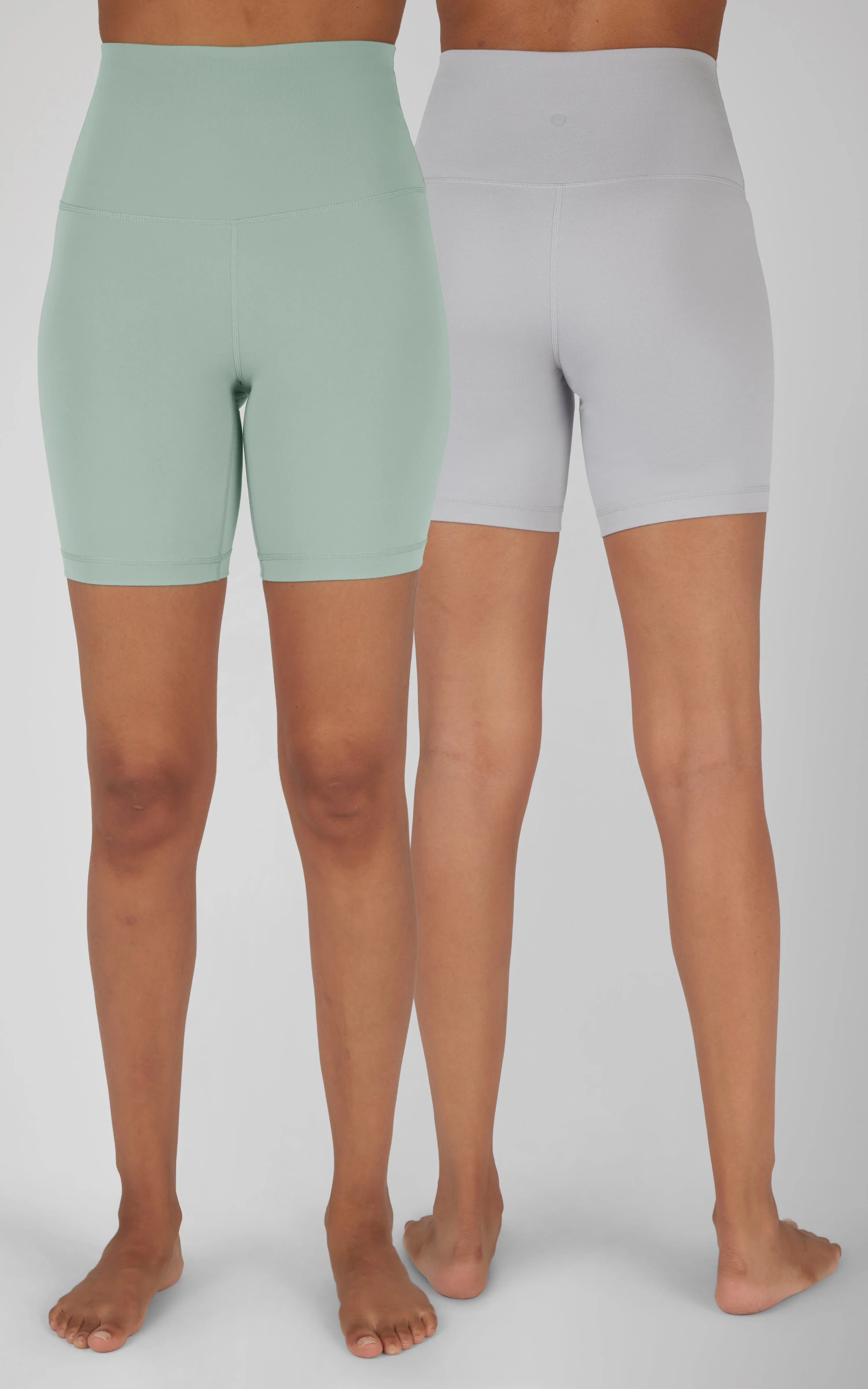 2 Pack Lux 7" Super High Waist Bike Short