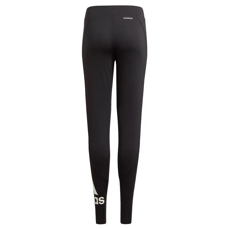 adidas Designed 2 Move Tights - Girls - Black/White
