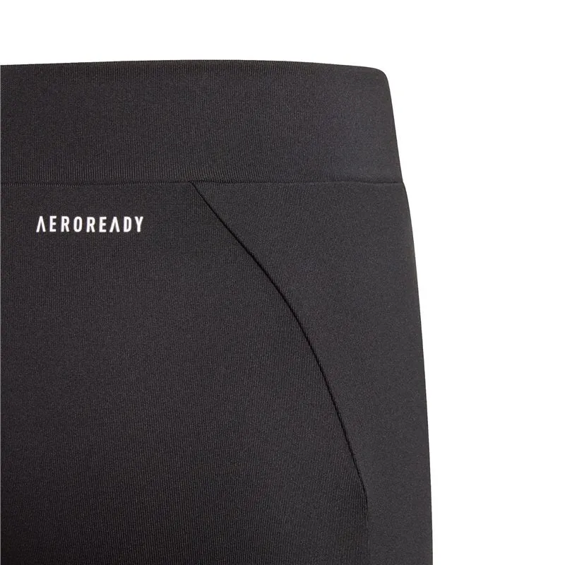 adidas Designed 2 Move Tights - Girls - Black/White