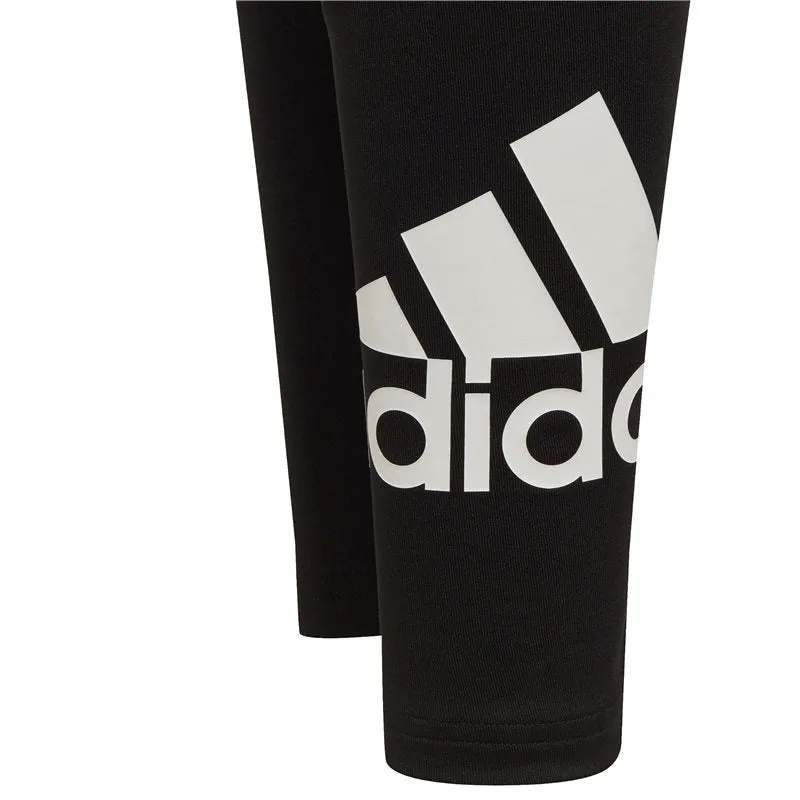 adidas Designed 2 Move Tights - Girls - Black/White
