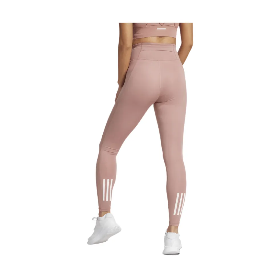Adidas Women's Own The Run 7/8 Tights in Warm Clay SS25