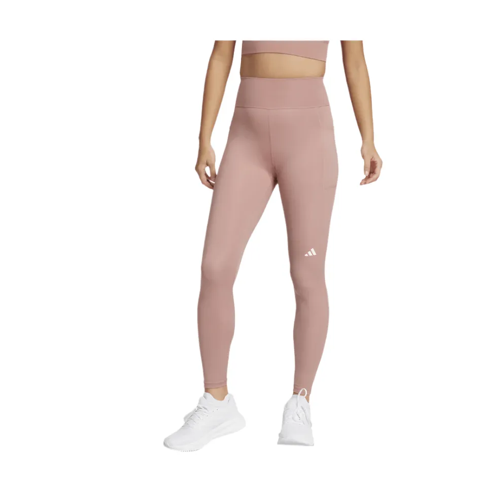 Adidas Women's Own The Run 7/8 Tights in Warm Clay SS25