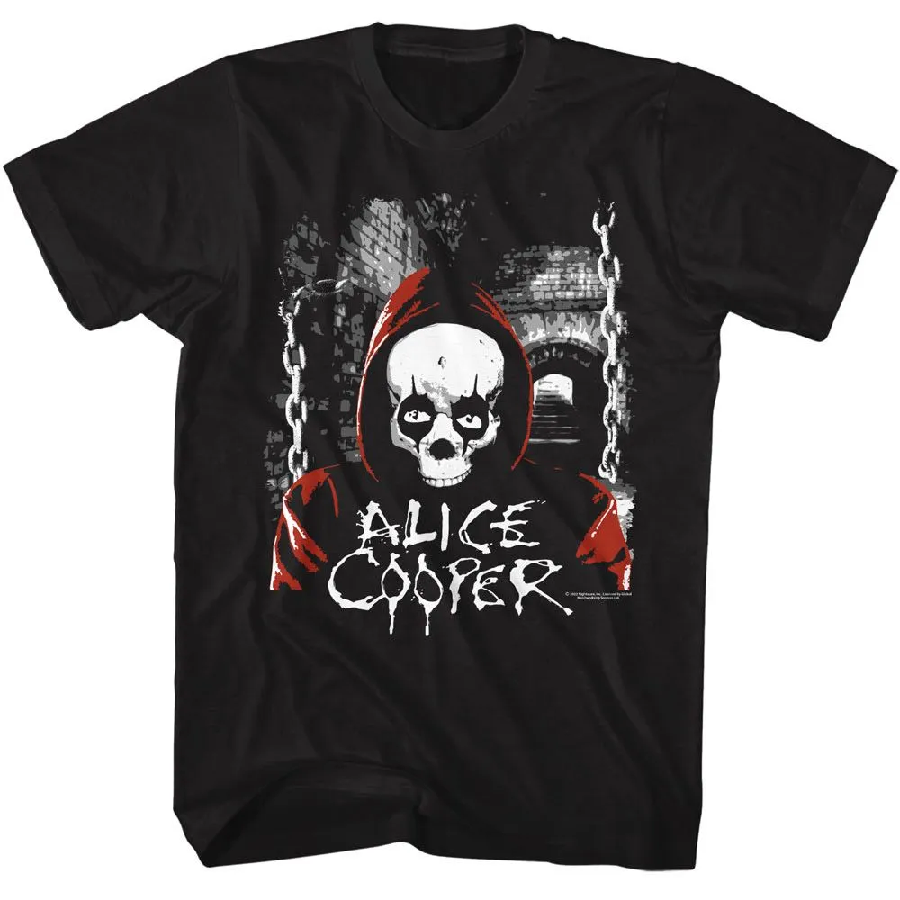 Alice Cooper - Hooded Skull Boyfriend Tee
