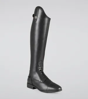 Anima Ladies Synthetic Field Tall Riding Boot Black (Regular Calf)