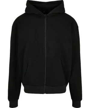 Black - Ultra heavy zip hoodie