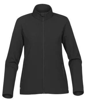 Black/Carbon - Women's Orbiter softshell jacket