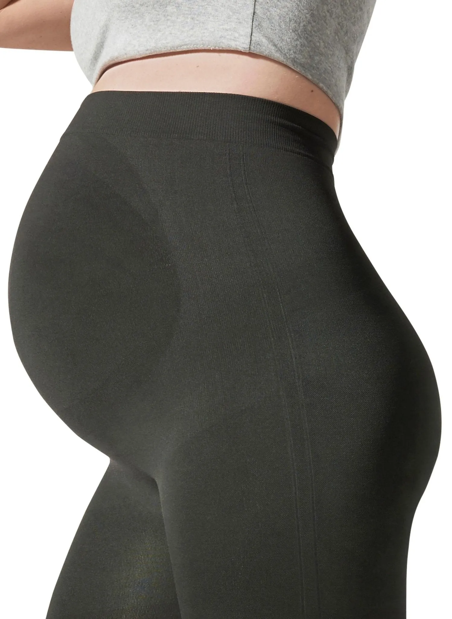 BLANQI Maternity Belly Support Leggings - Forest Night