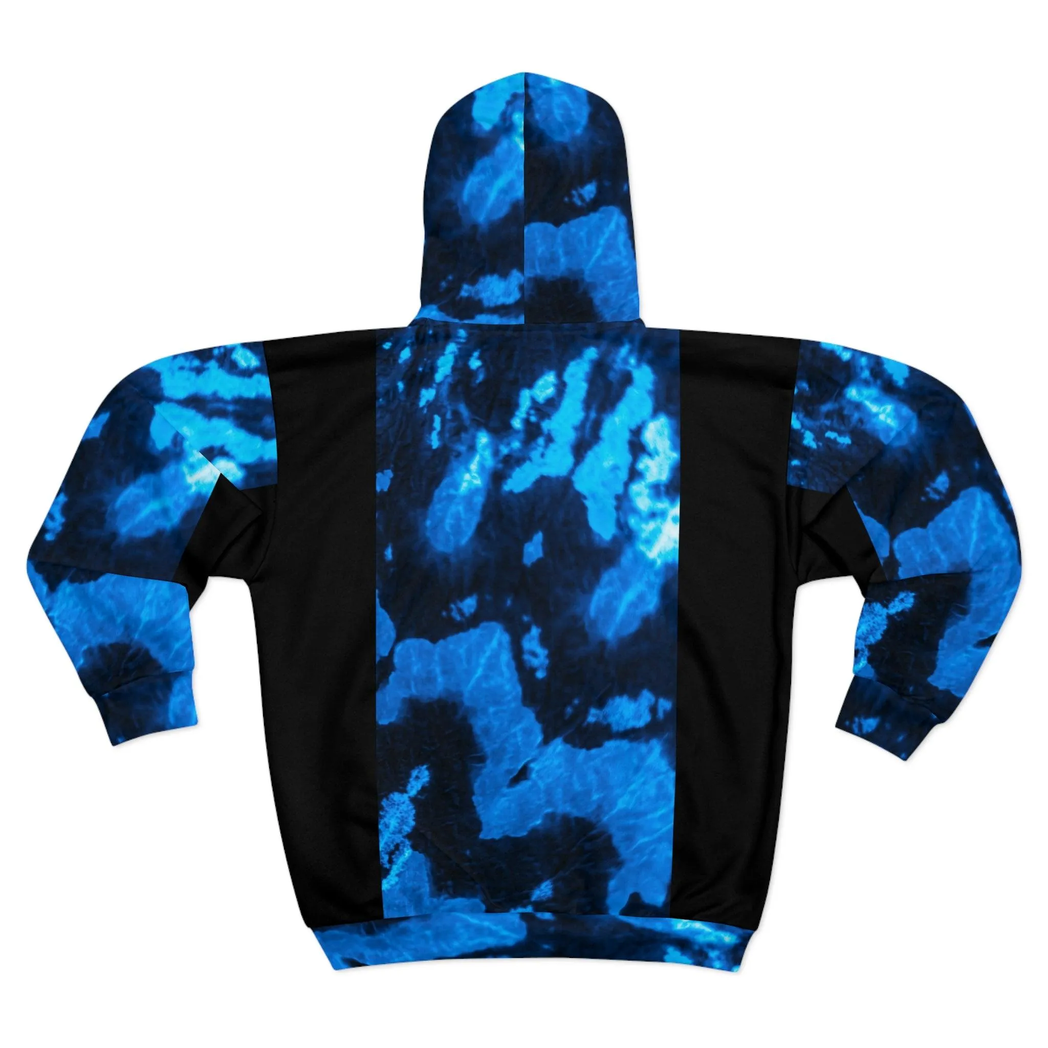 Blue Lava Unisex All-Over Print Zip Hoodie – Cozy Custom Winter Style