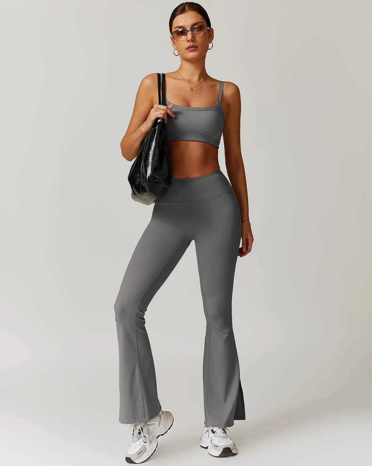 Brynn Sports Bra - Grey