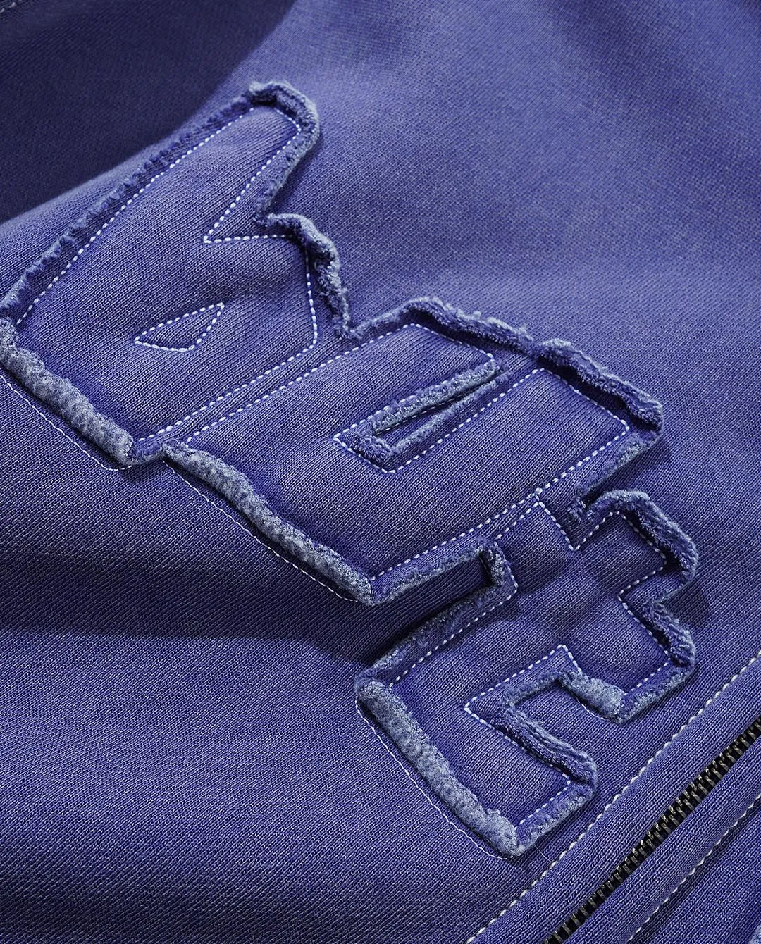 Butter Goods - Mineral Wash Zip Hood - Prussian