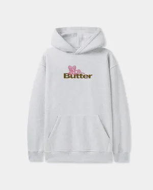 Butter Goods - Rat Logo Pullover Hood - Ash