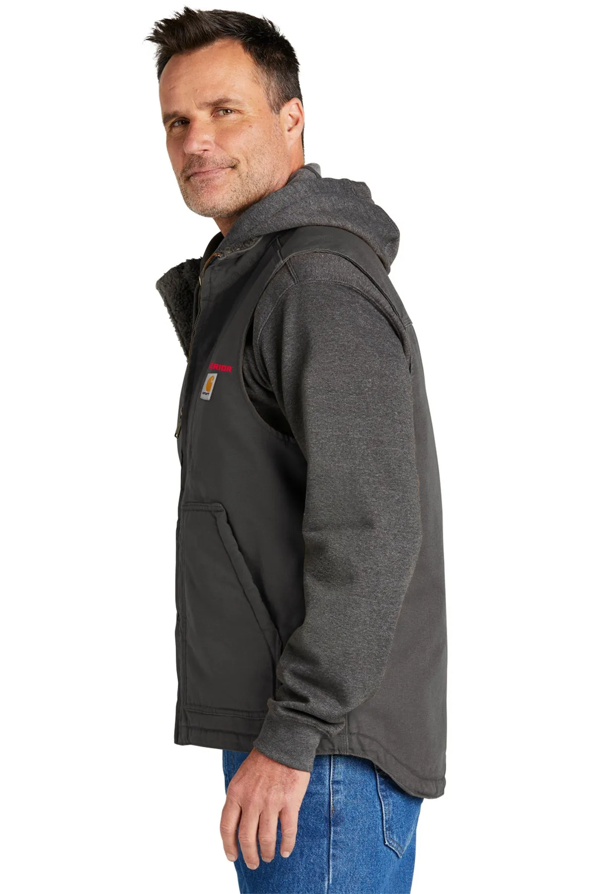 Carhartt® Sherpa-Lined Mock Neck Vest