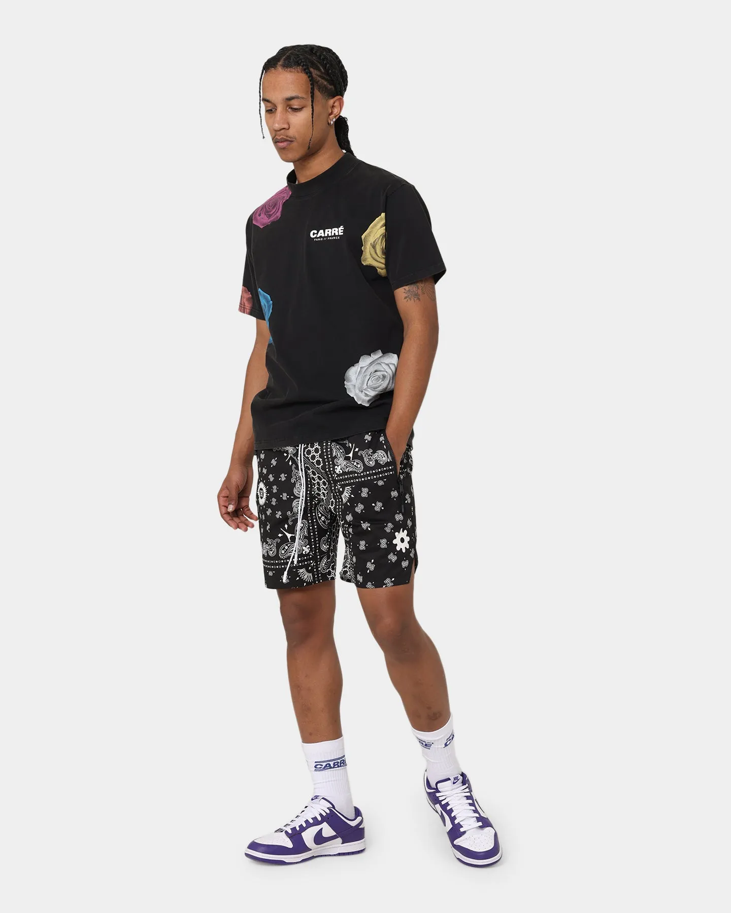 Carré Bandana Ultra La Plage Shorts Black/White