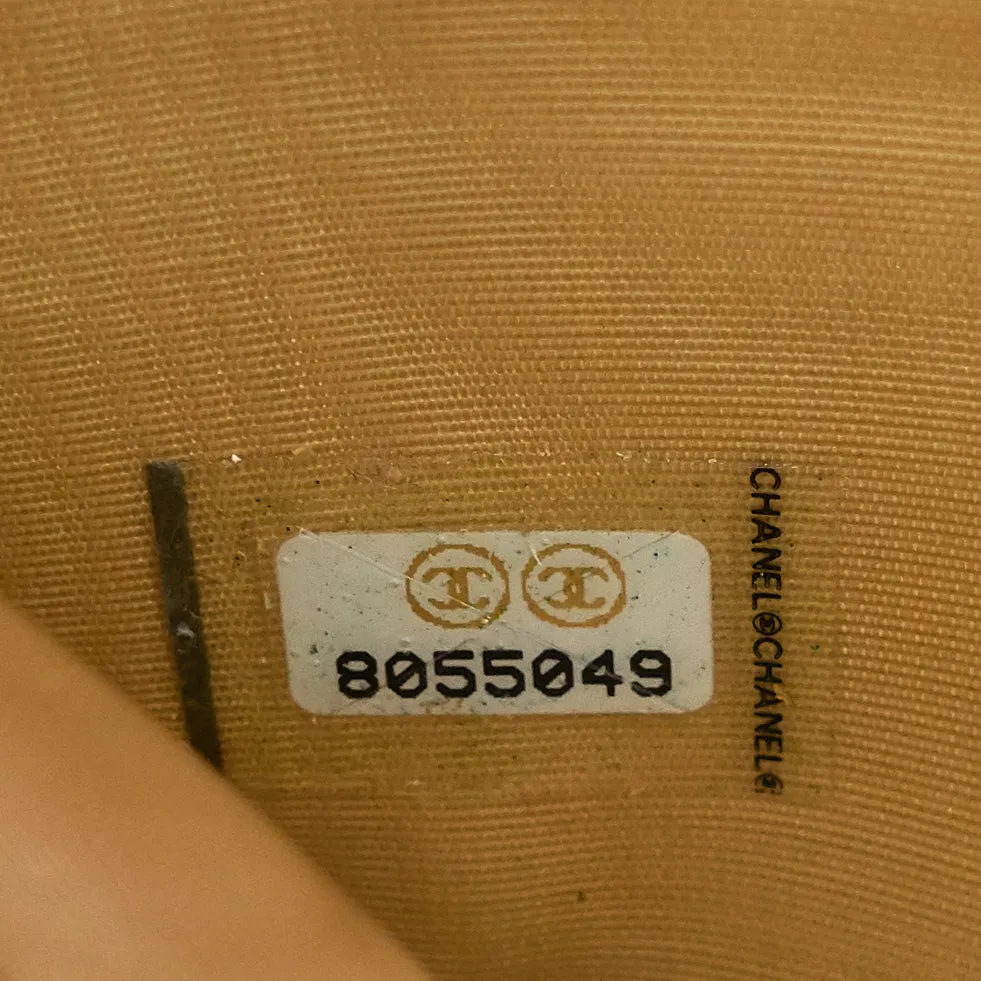 CC Timeless Caviar Zip Around Wallet