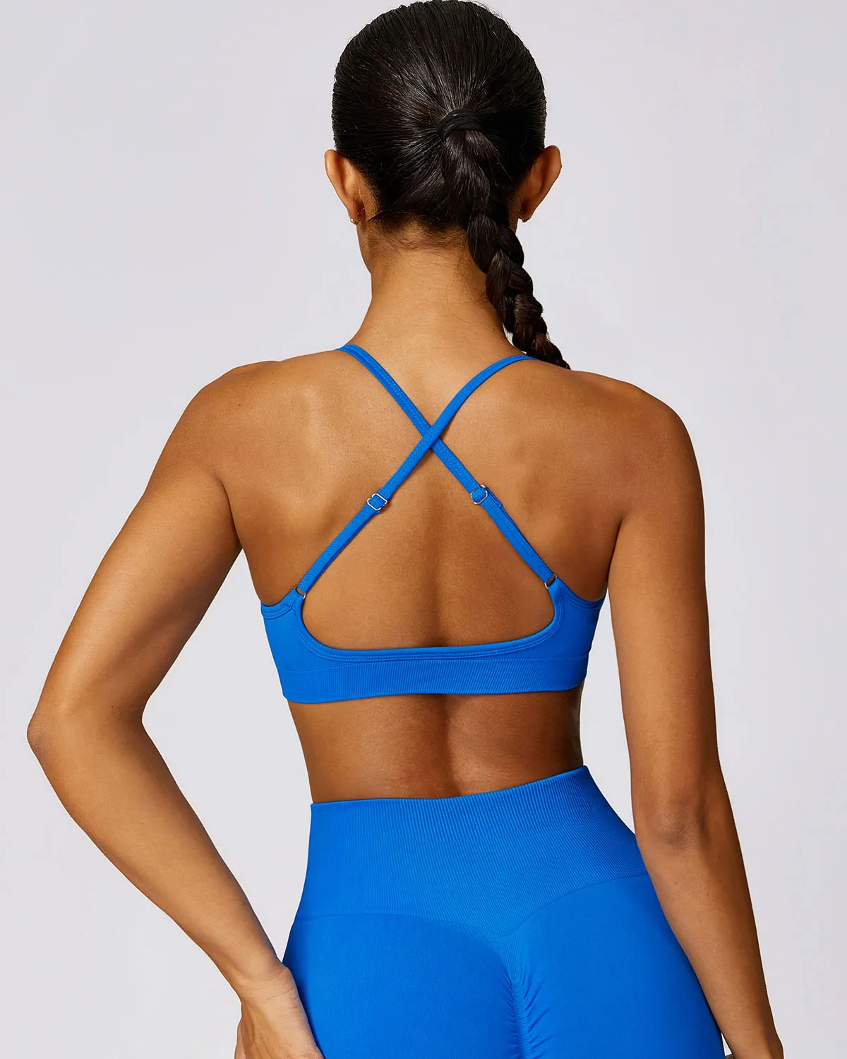 Cecilia Sports Bra - Blue