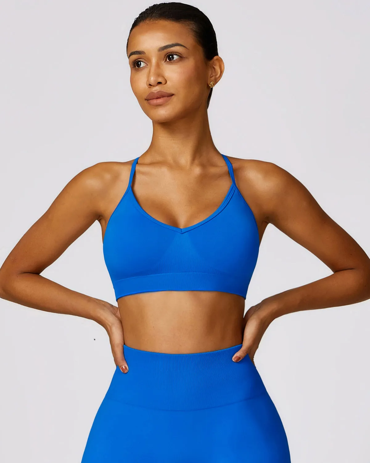 Cecilia Sports Bra - Blue