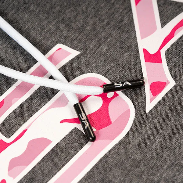 Classic Lined Hoodie| Pink Military Camo PreOrder