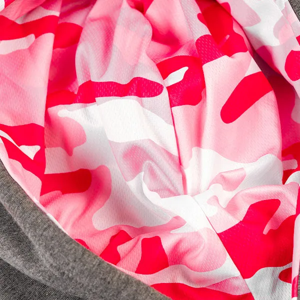 Classic Lined Hoodie| Pink Military Camo PreOrder
