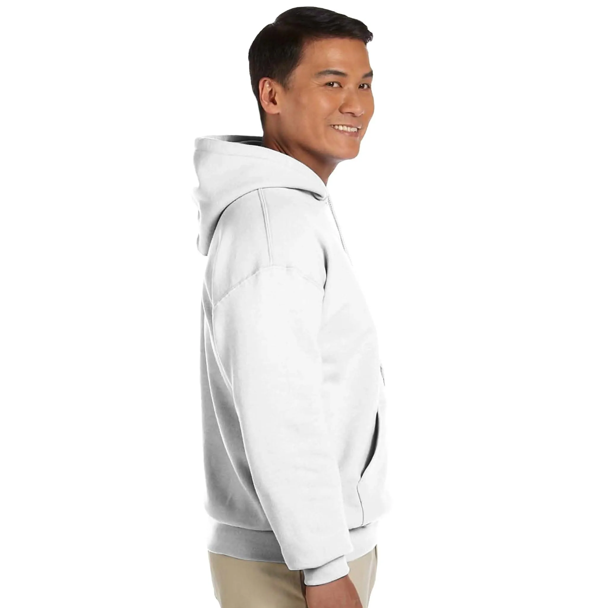 Classic Unisex Pullover Hoodie | Gildan® 18500  White