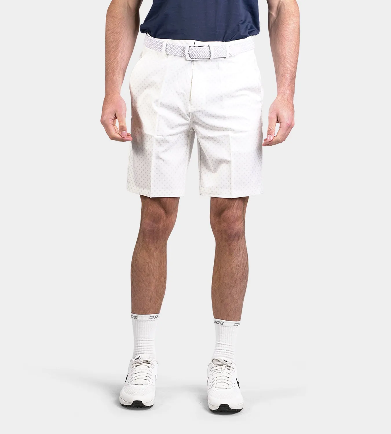 CLIMA DIAMOND SHORTS - WHITE