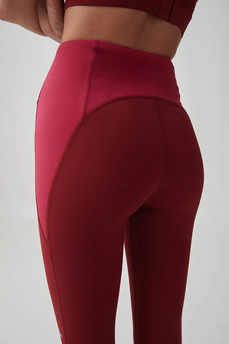 Contrast Panelled Ankle Length Legging 236