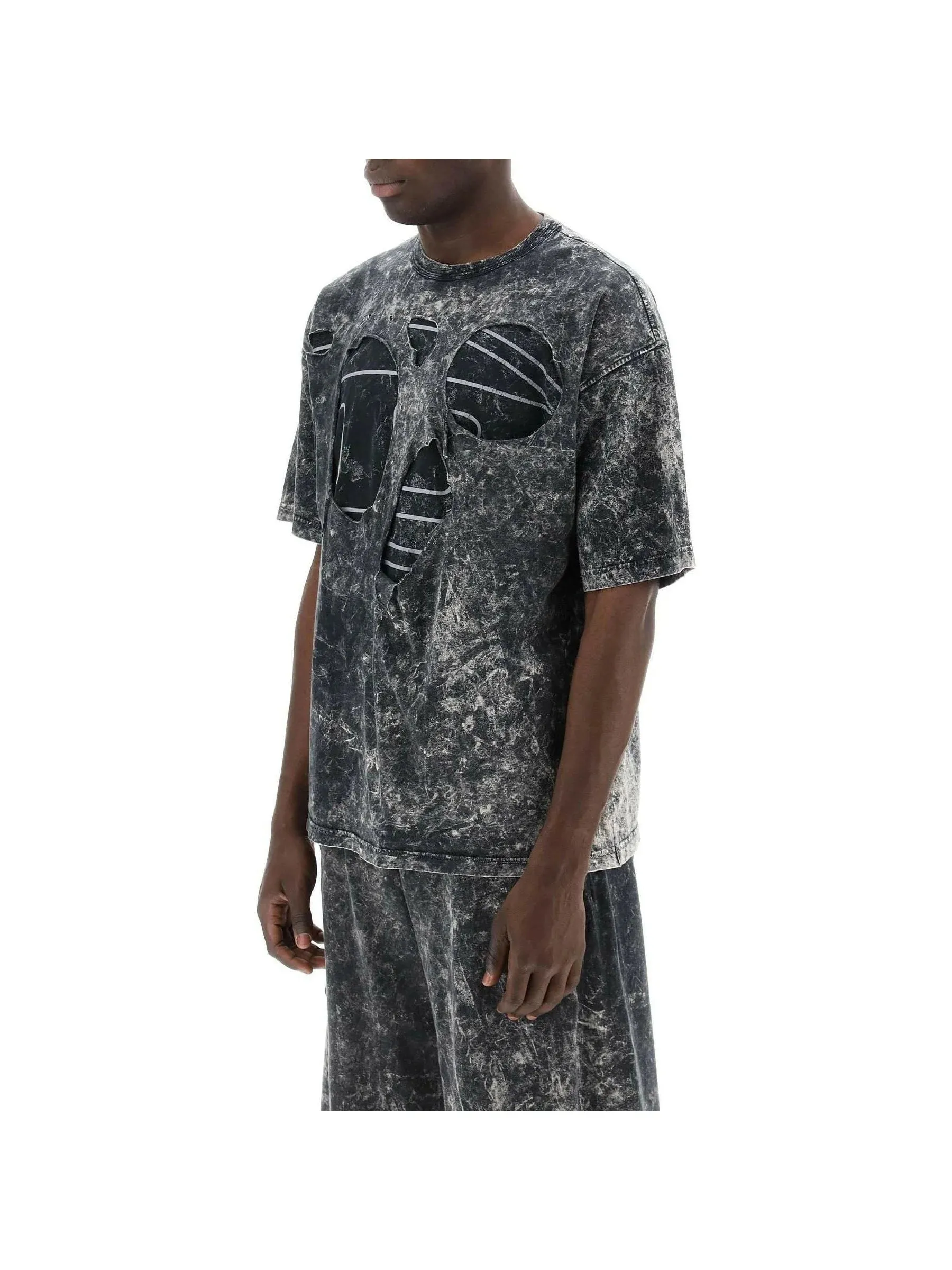 Destroyed Double-Layered T-Shirt