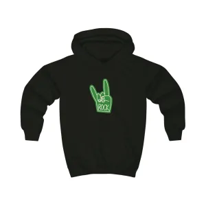 Dio Rock Horns Hand Gesture Kids Hoodie