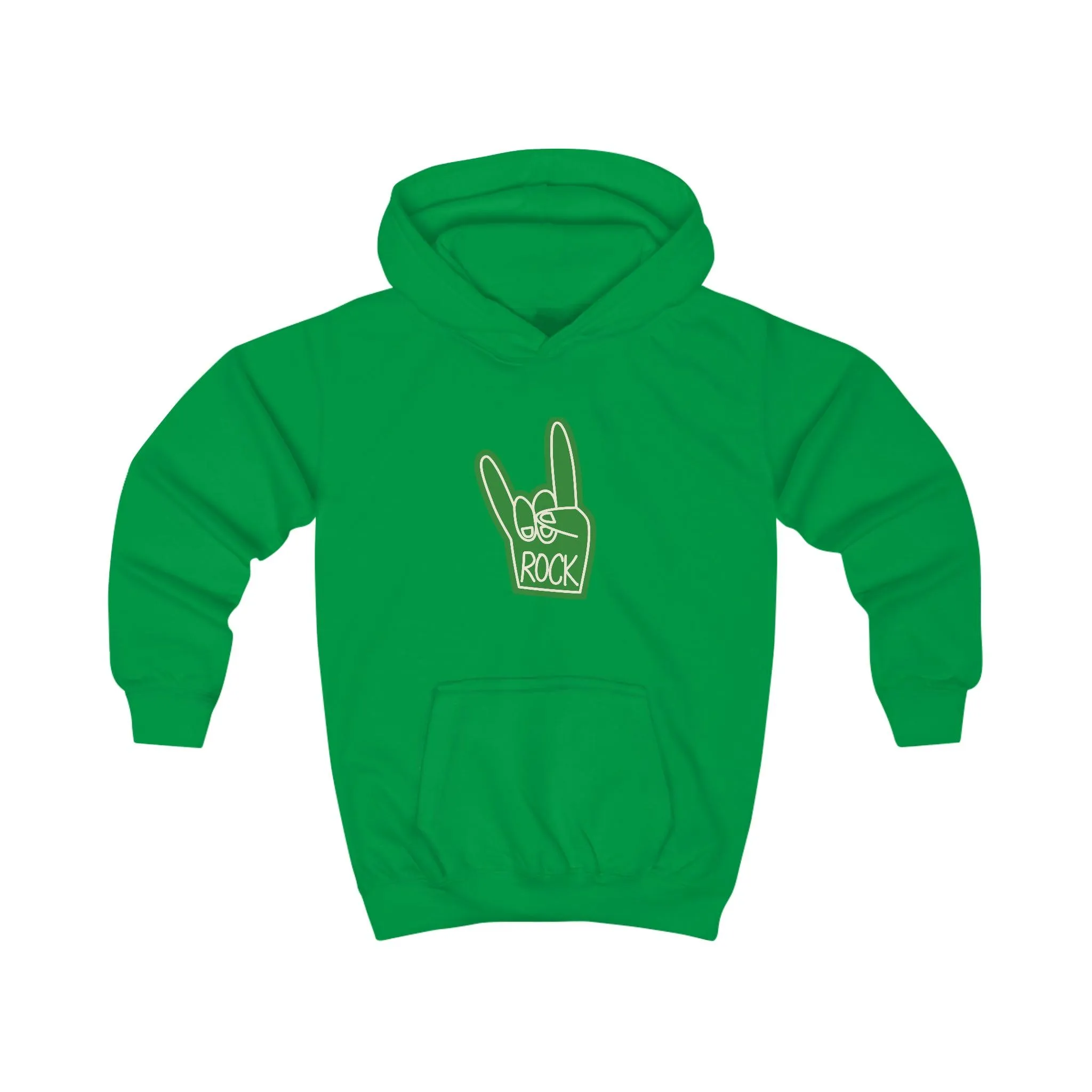 Dio Rock Horns Hand Gesture Kids Hoodie
