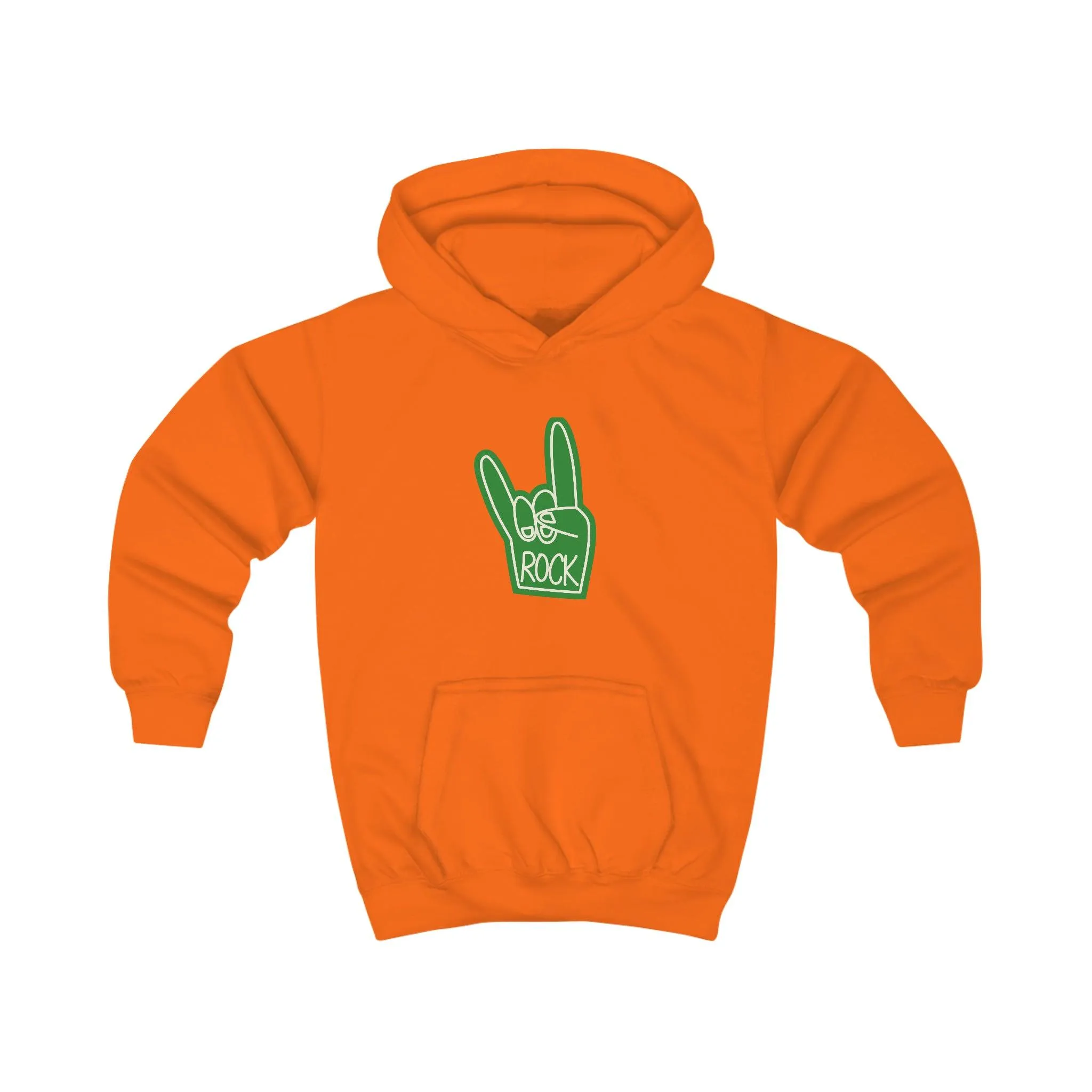 Dio Rock Horns Hand Gesture Kids Hoodie