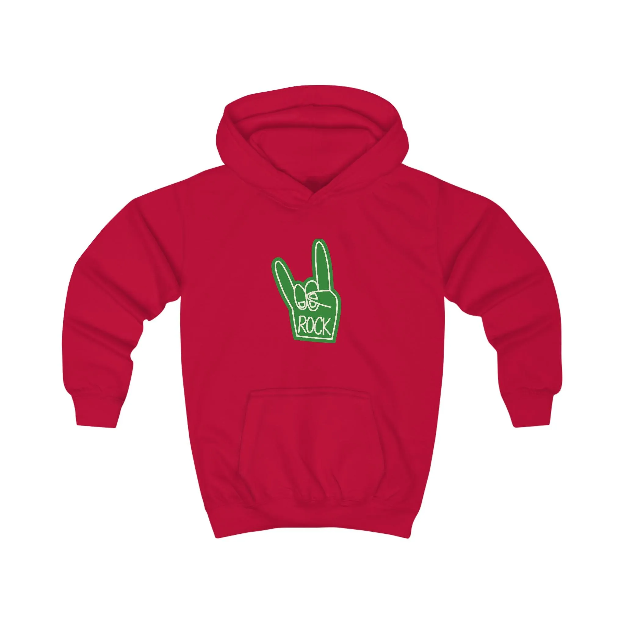 Dio Rock Horns Hand Gesture Kids Hoodie