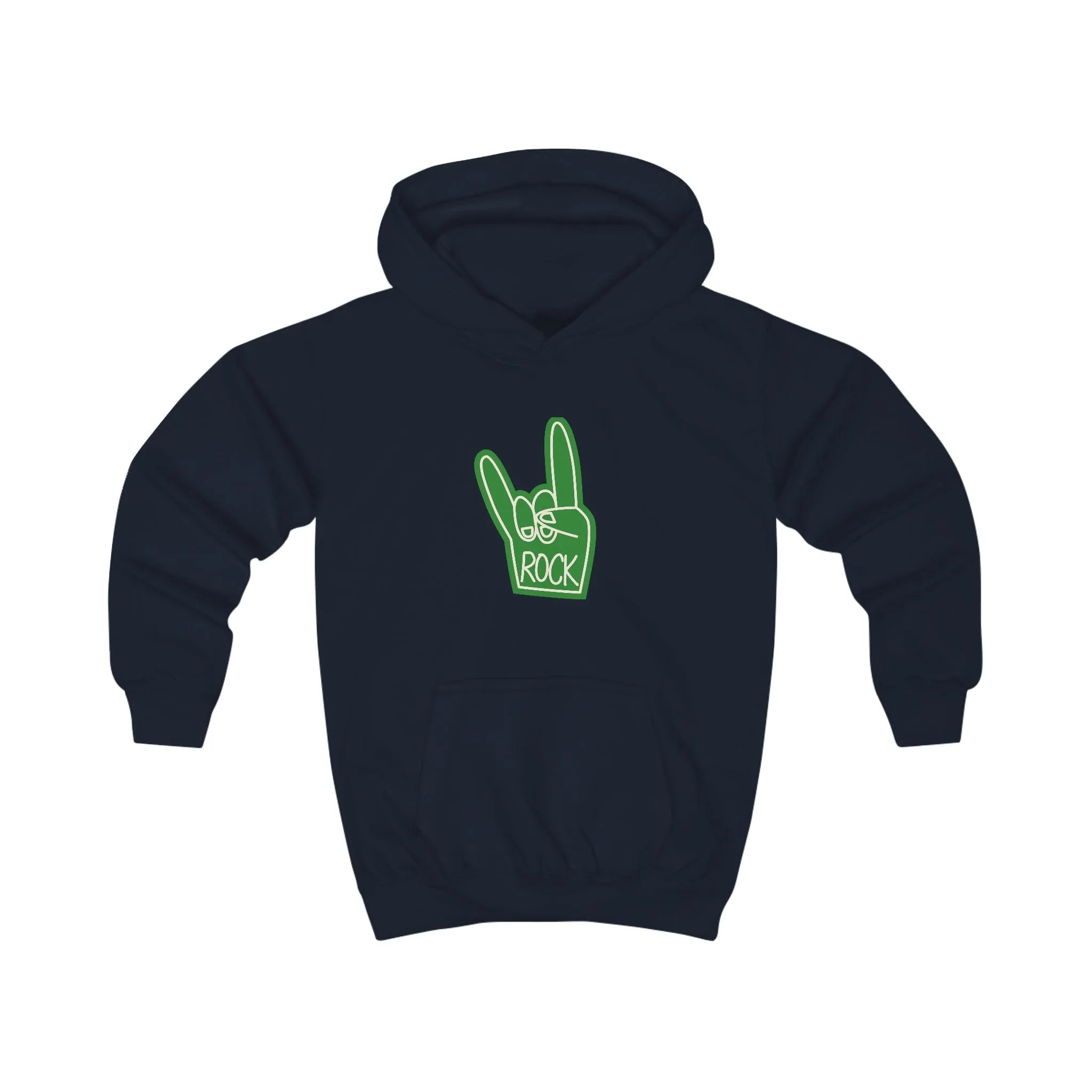 Dio Rock Horns Hand Gesture Kids Hoodie