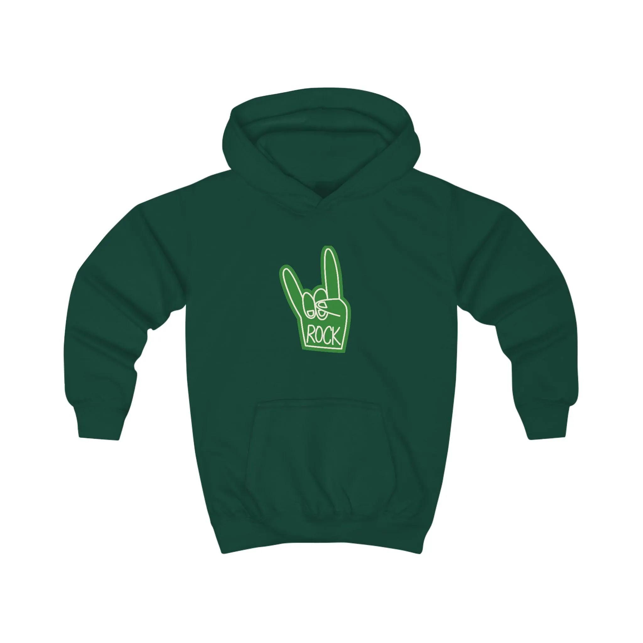 Dio Rock Horns Hand Gesture Kids Hoodie