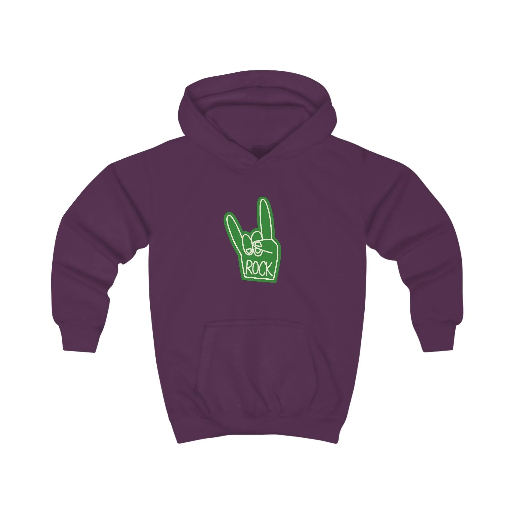 Dio Rock Horns Hand Gesture Kids Hoodie