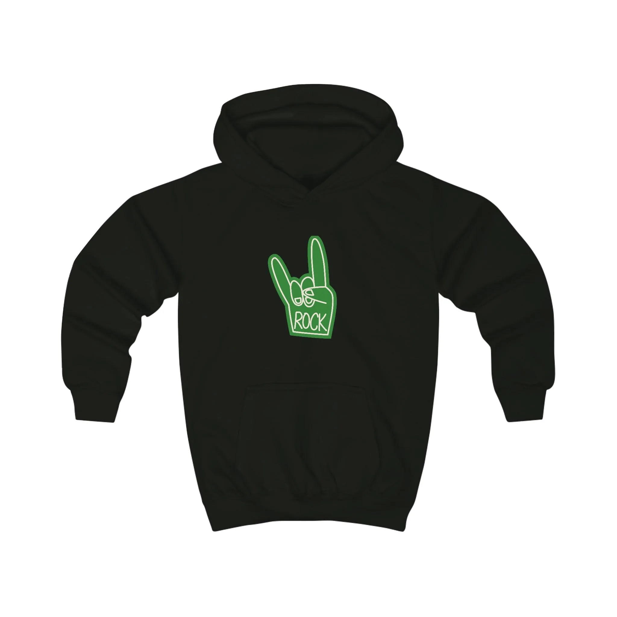 Dio Rock Horns Hand Gesture Kids Hoodie