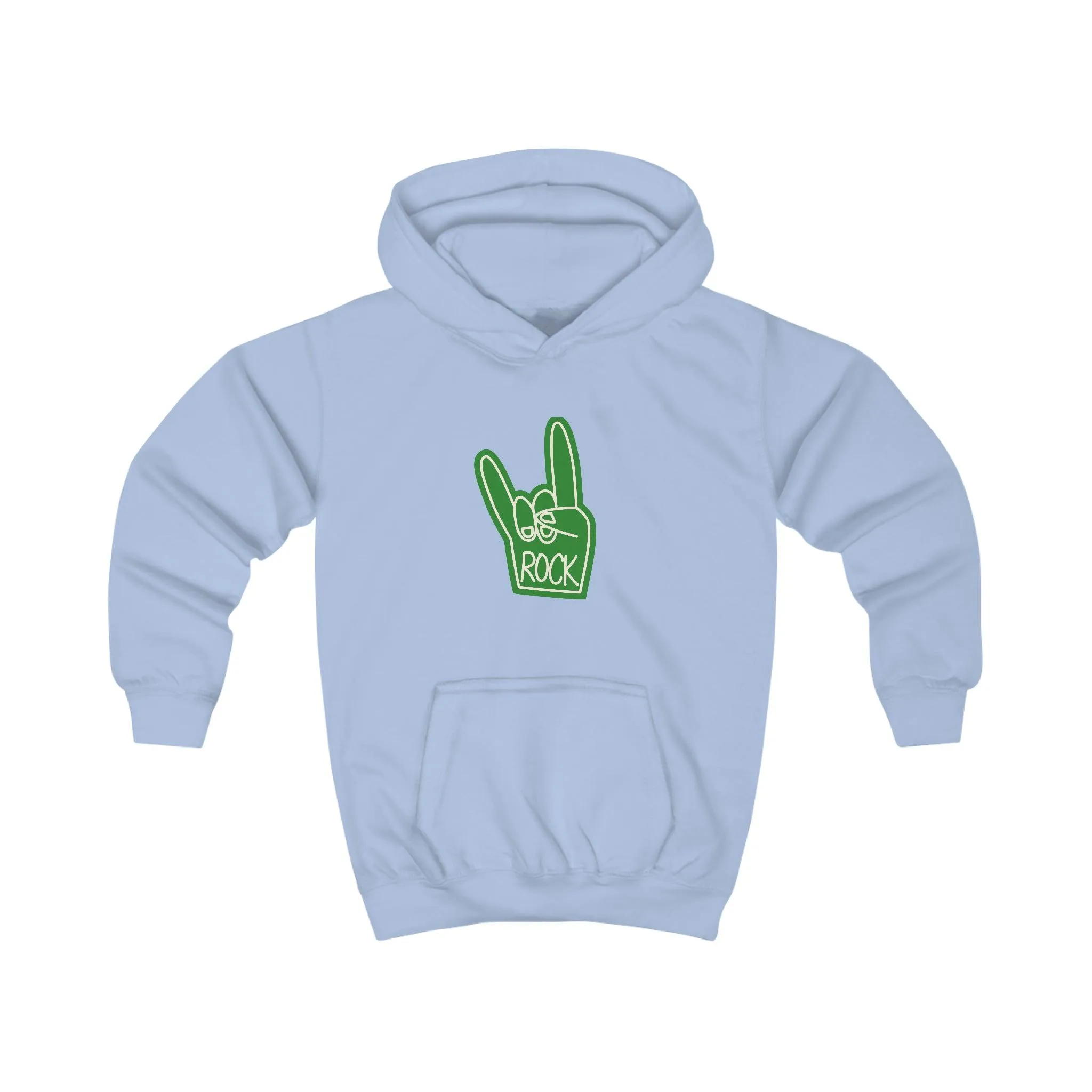 Dio Rock Horns Hand Gesture Kids Hoodie