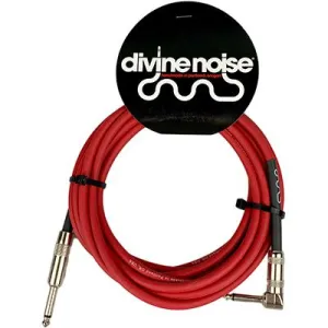 DIVINE NOISE Straight Cable - 10ft ST-RA - RED