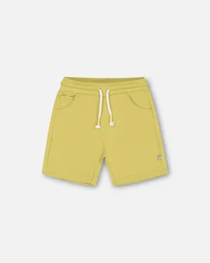 French Terry Shorts - Lime