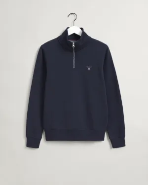 GANT - Original Half Zip Sweat, Evening Blue