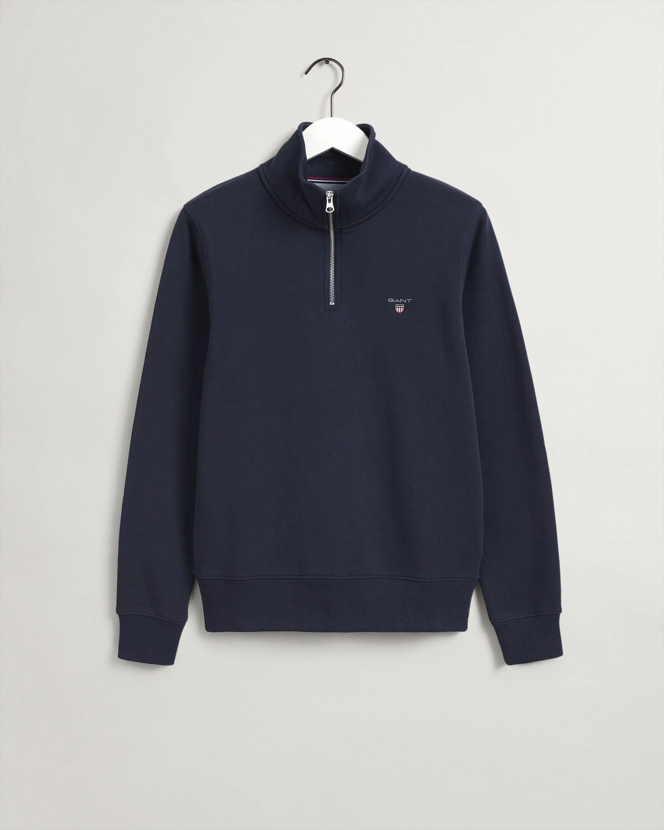 GANT - Original Half Zip Sweat, Evening Blue