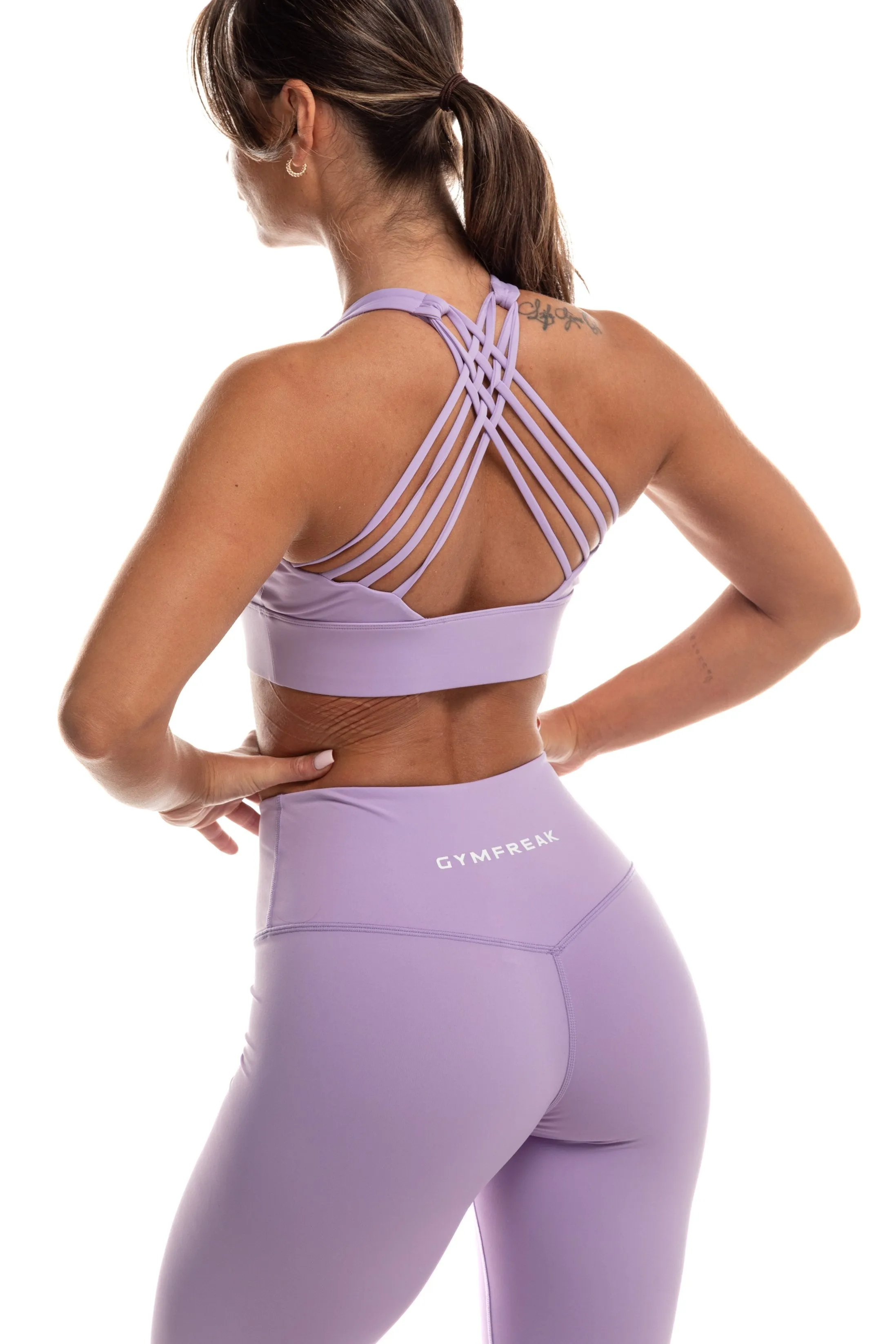 GymFreak Women's Vision Leggings - Purple