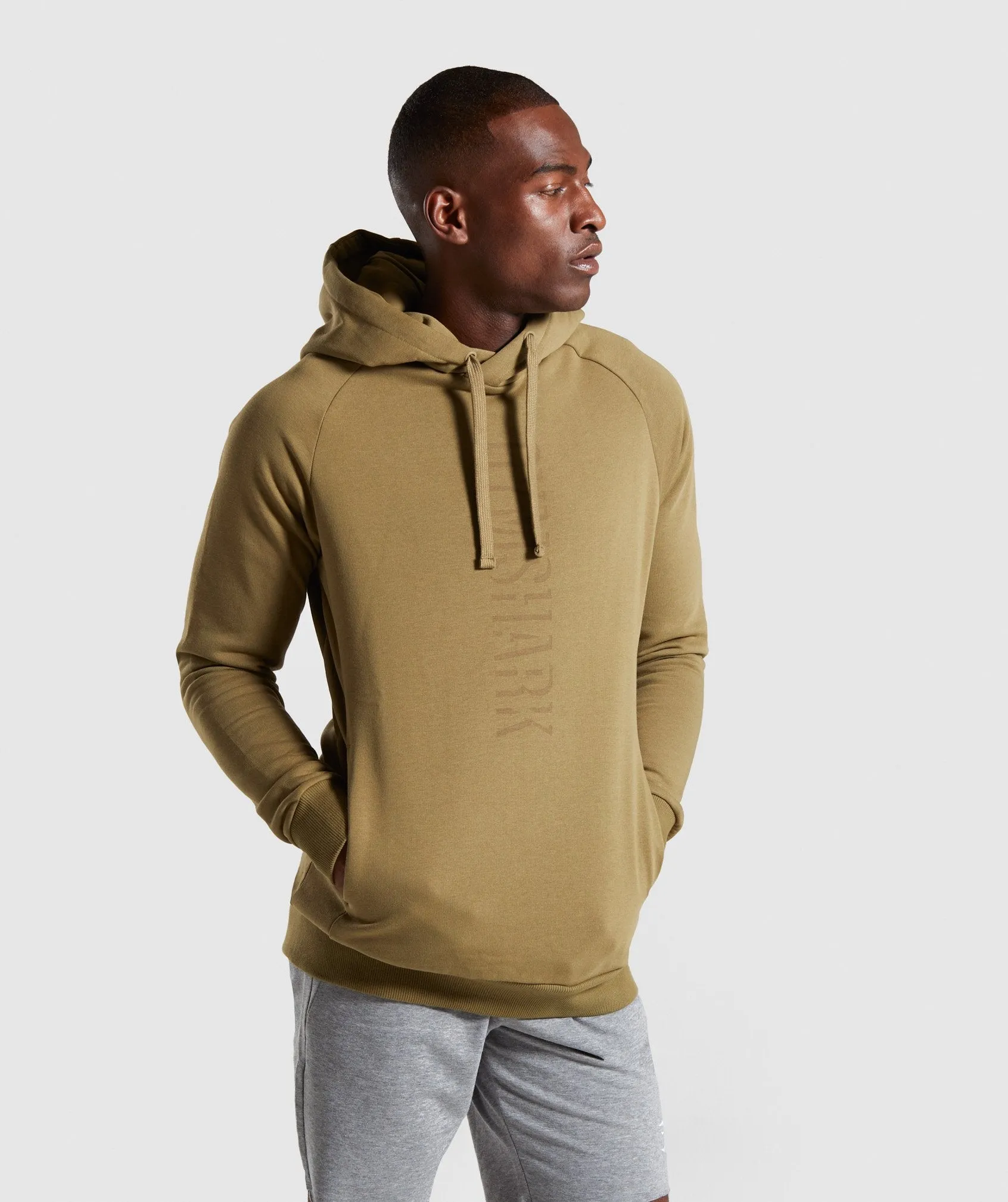 Gymshark Tonal Hoodie - Khaki