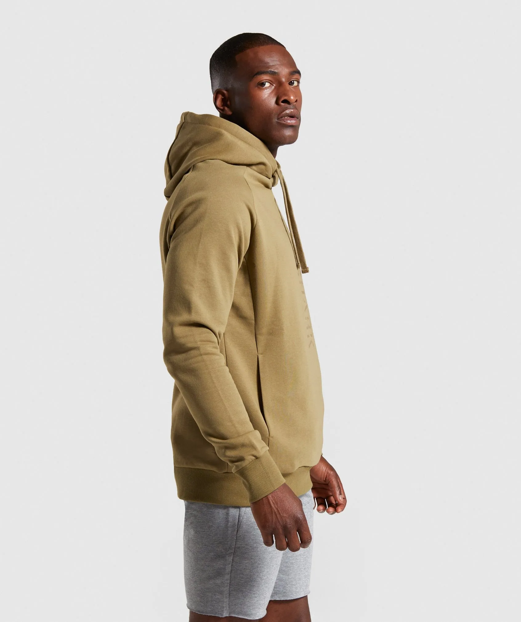 Gymshark Tonal Hoodie - Khaki