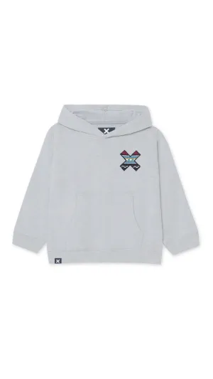 HOODIE KIDS CLASSIC LIGHT GREY MELANGE