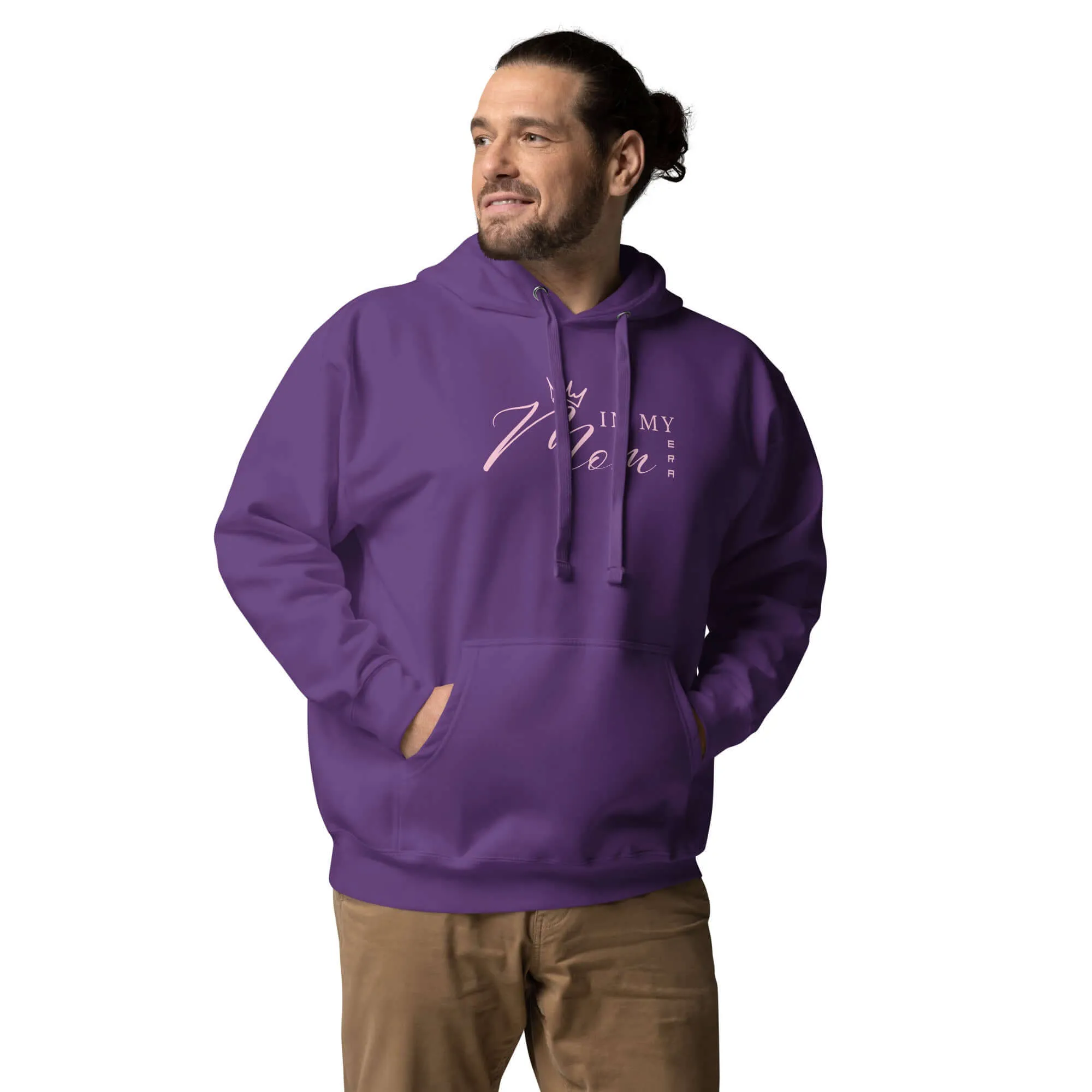In My Mom Era Quote Graphic Unisex Hoodie