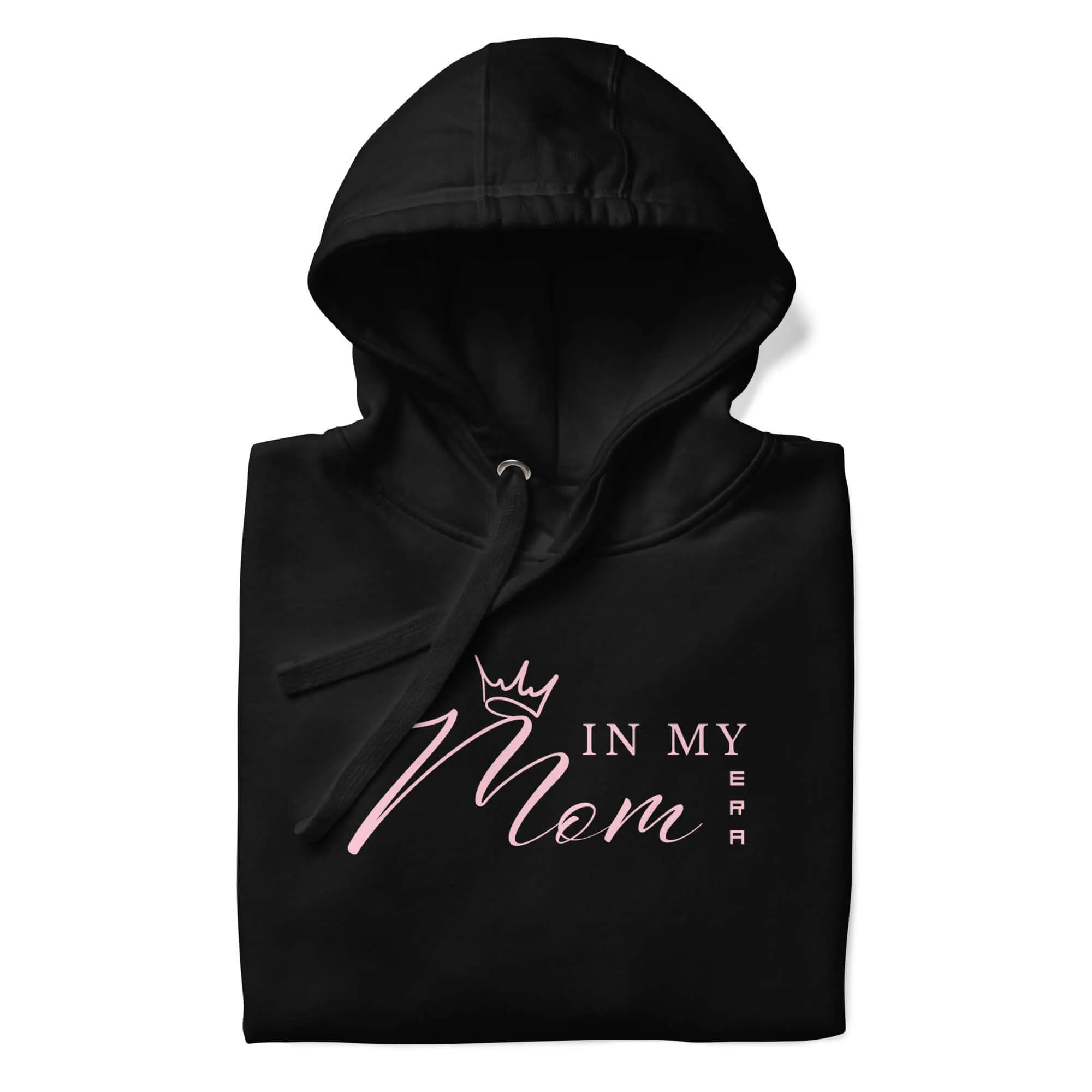 In My Mom Era Quote Graphic Unisex Hoodie