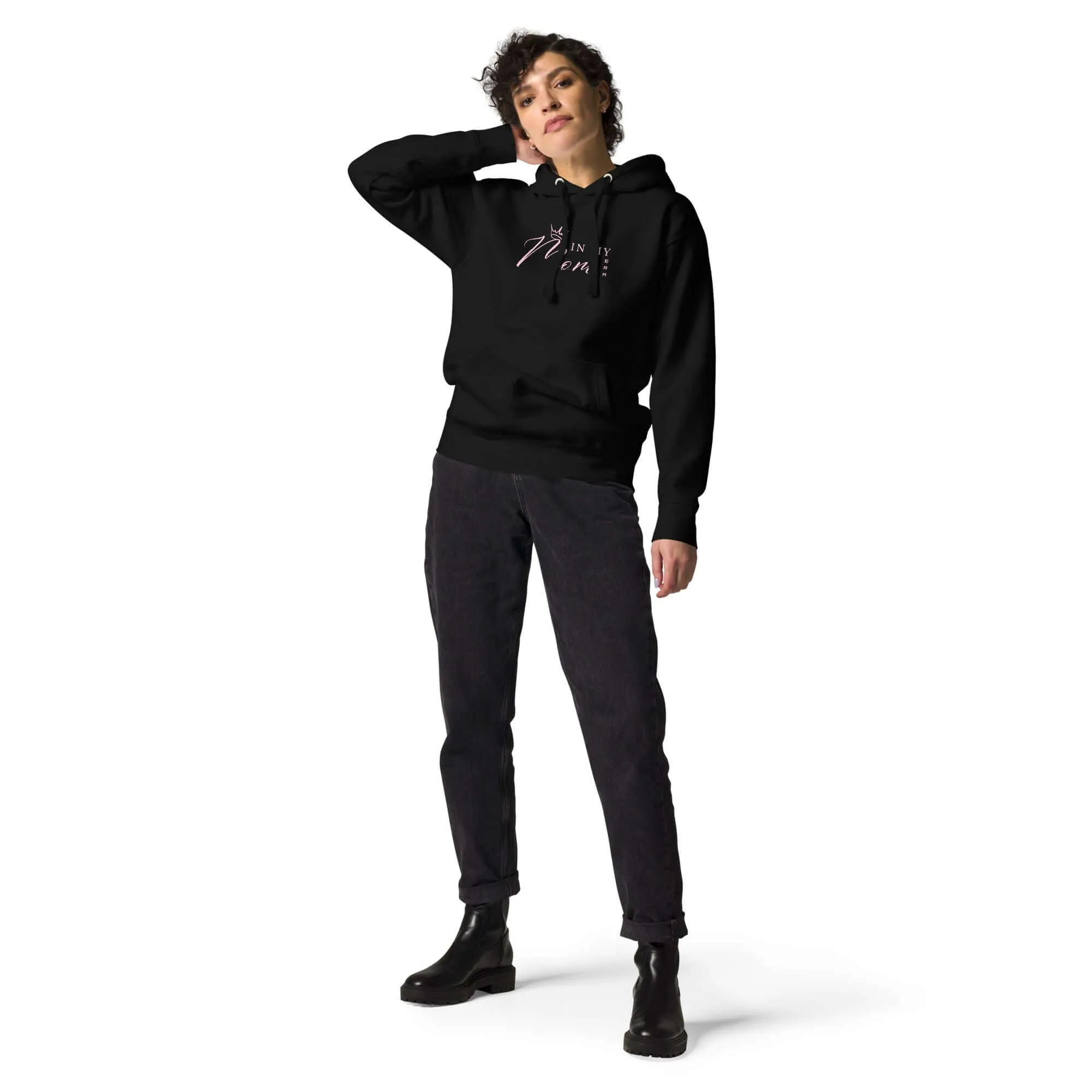 In My Mom Era Quote Graphic Unisex Hoodie