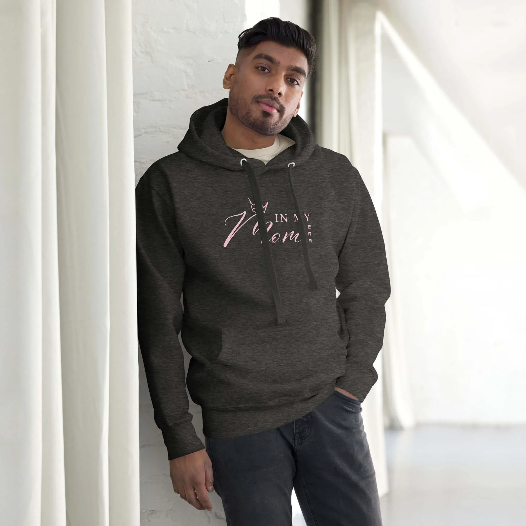 In My Mom Era Quote Graphic Unisex Hoodie