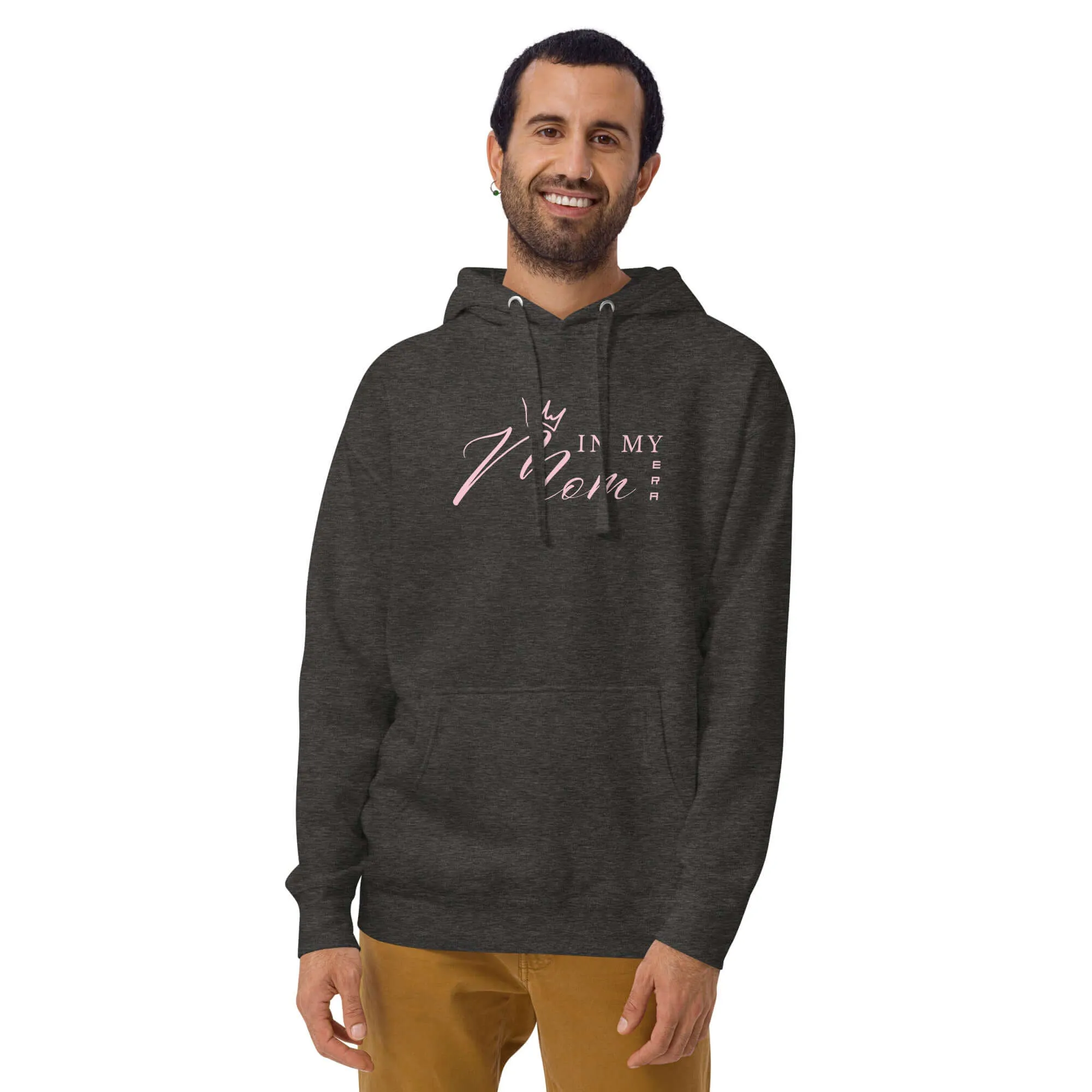 In My Mom Era Quote Graphic Unisex Hoodie